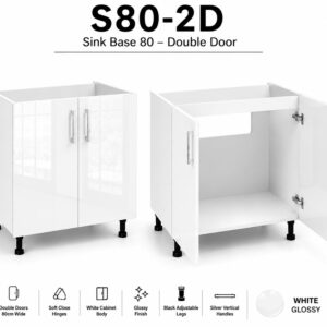 Sink Base 80 Double Door